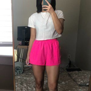 URBAN OUTFITTERS PINK SHORTS (URBAN RENEWAL)